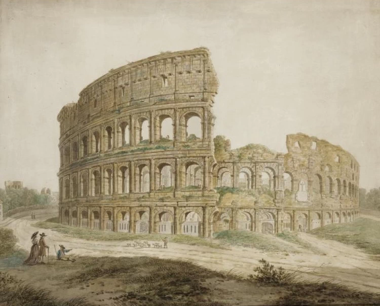 Veduta del Colosseo